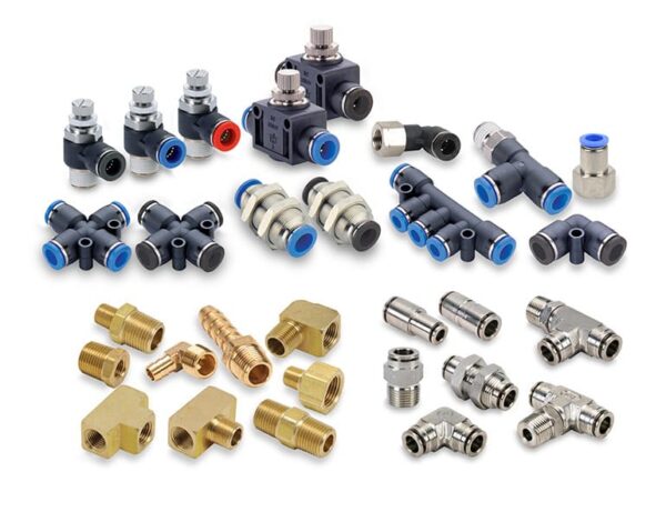 PNEUMATIC FITTINGS BRUSH FITTINGS